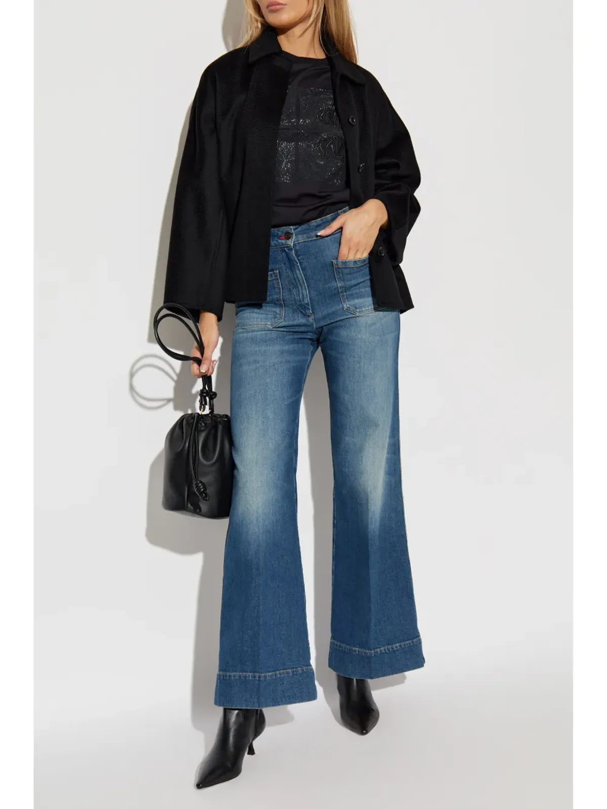 Max Mara ファラド Tシャツ - ブラック - 画像2