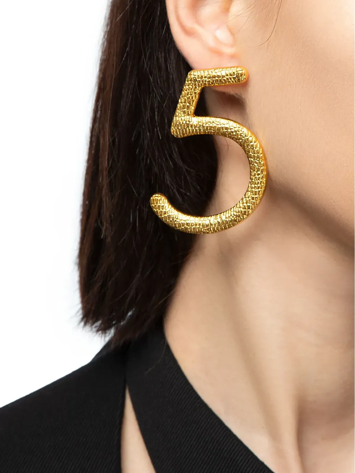 Natia X Lako Number 5 earrings - Gold - 画像3
