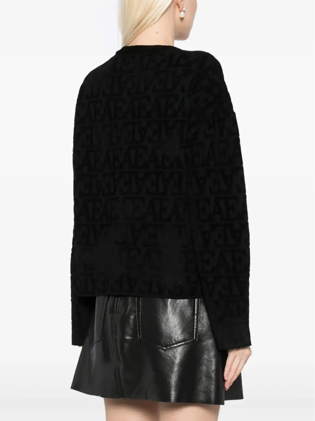 Emporio Armani ロゴパターン ジャンパー - 画像4