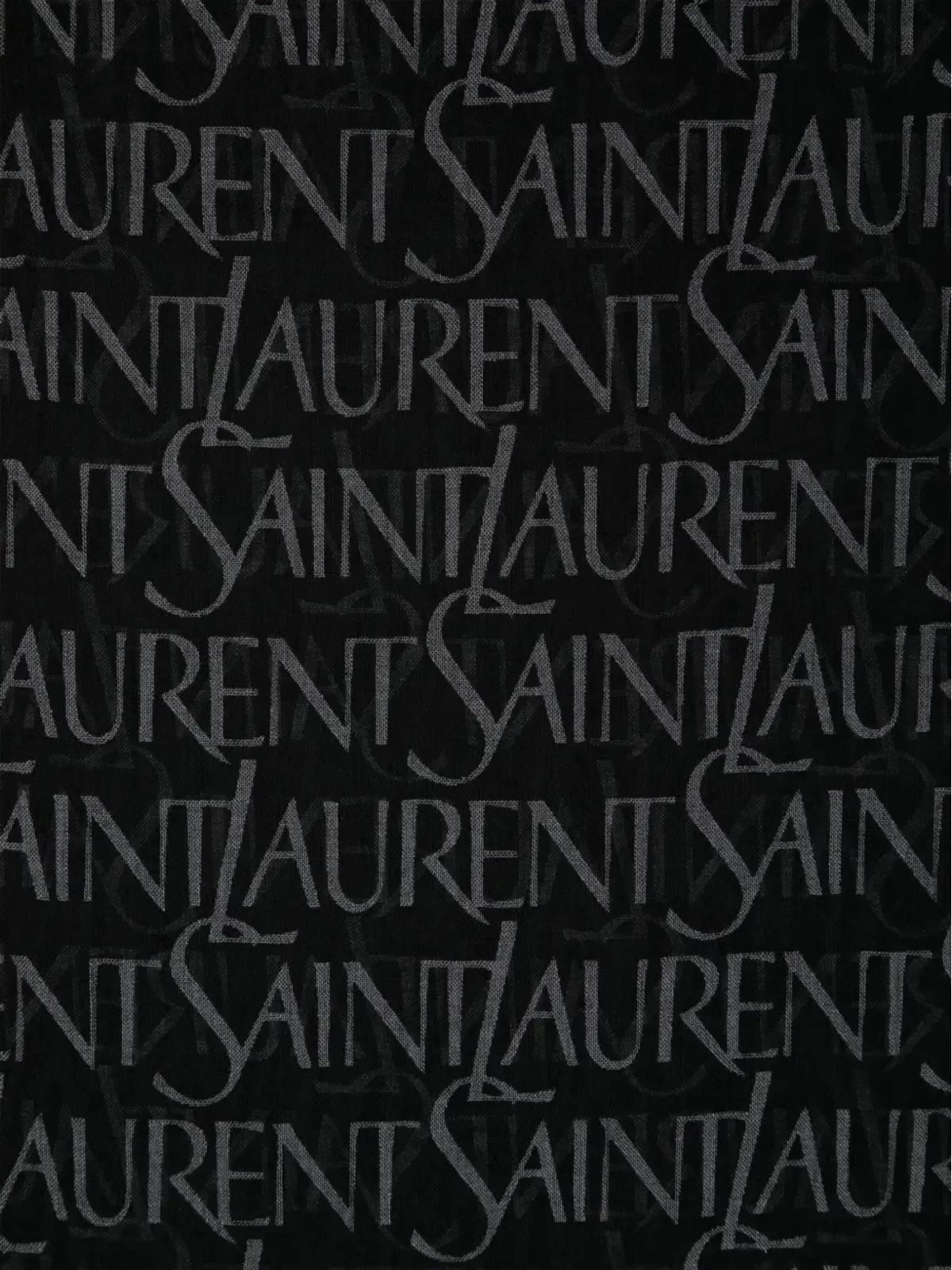 Saint Laurent スクエア型スカーフ - 画像2