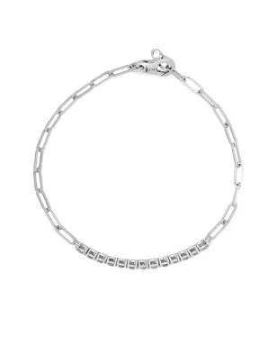 Jewels Aficionado 18Kホワイトゴールド ダイヤモンド ブレスレット - サムネイル1