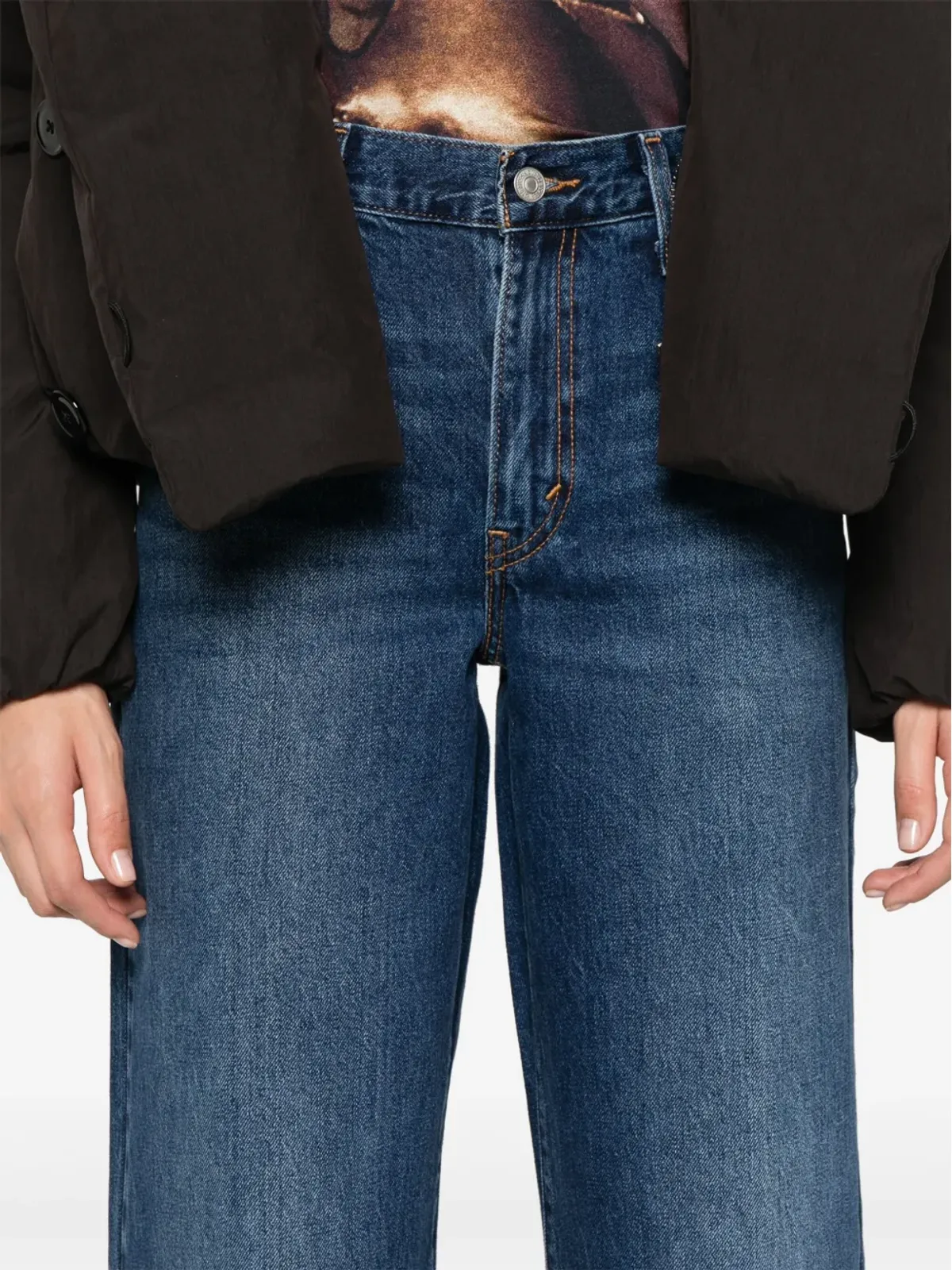Levi's ライトウェイトデニムジーンズ ブルー - 画像5
