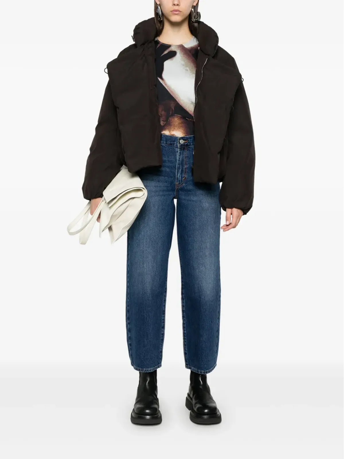 Levi's ライトウェイトデニムジーンズ ブルー - 画像2