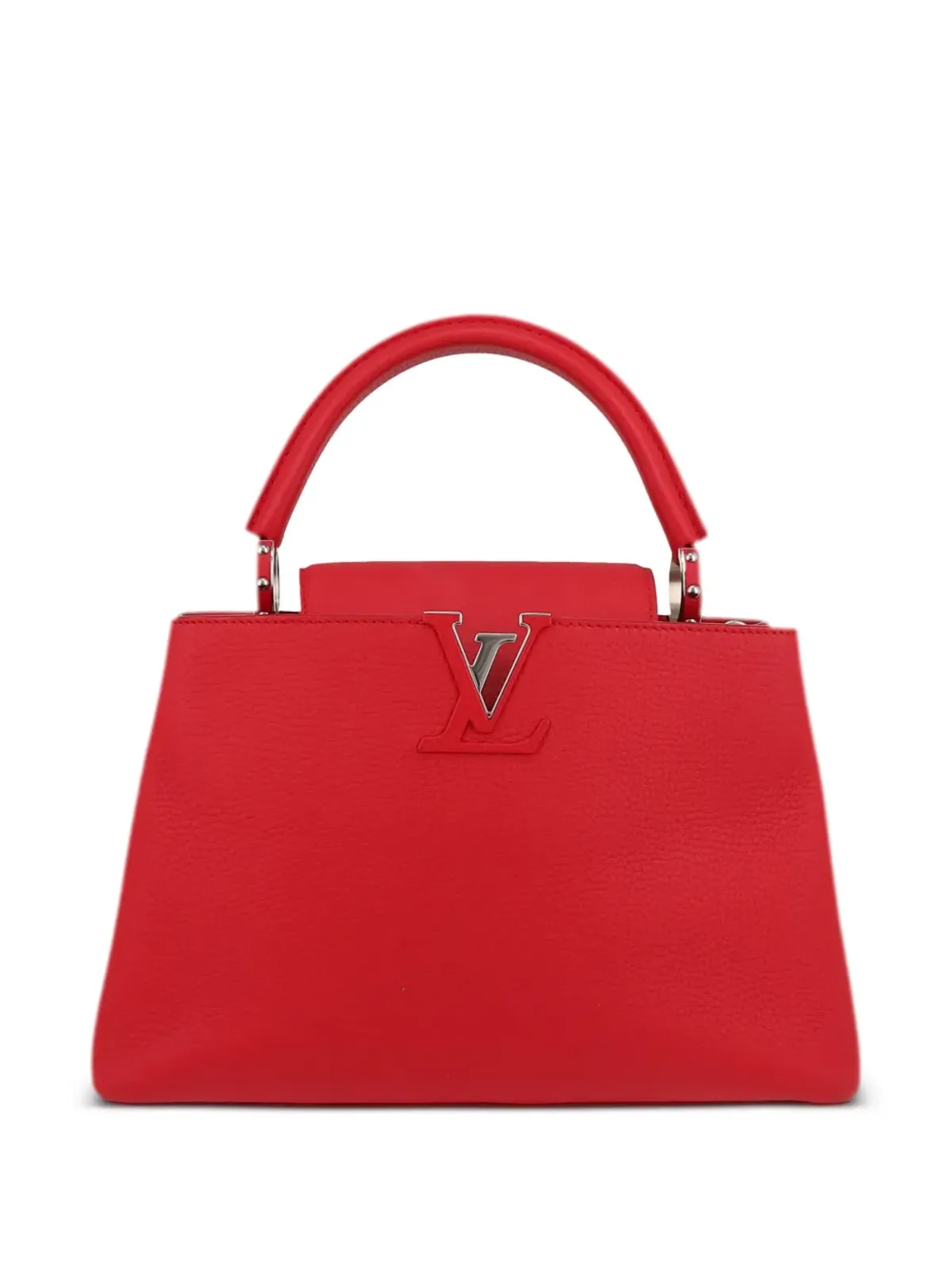 Louis Vuitton ビンテージ Capucines MM ツーウェイ バッグ - 赤 - 画像1