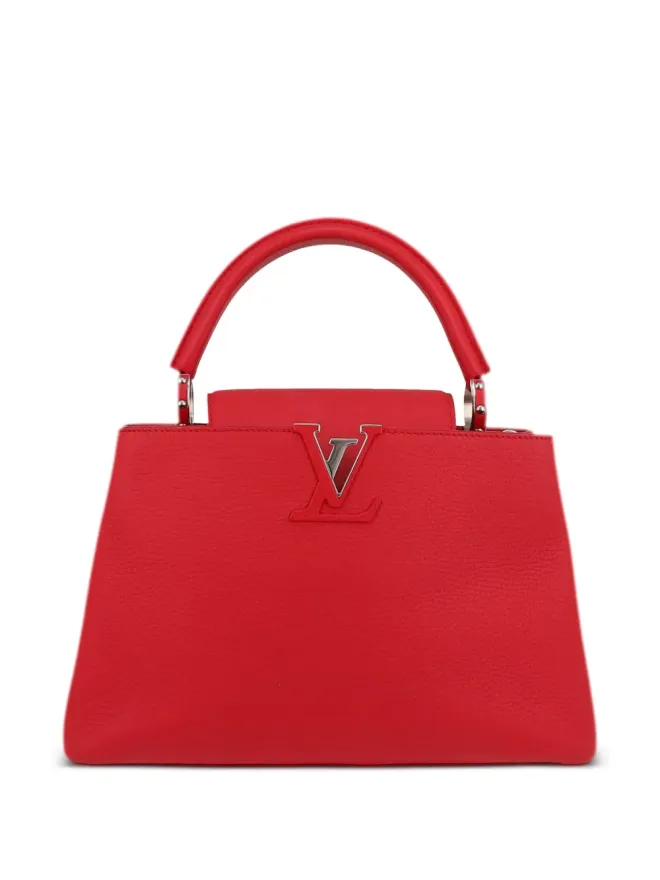 Louis Vuitton Pre-Owned Louis Vuitton ビンテージ Capucines MM ツーウェイ バッグ - 赤の商品画像