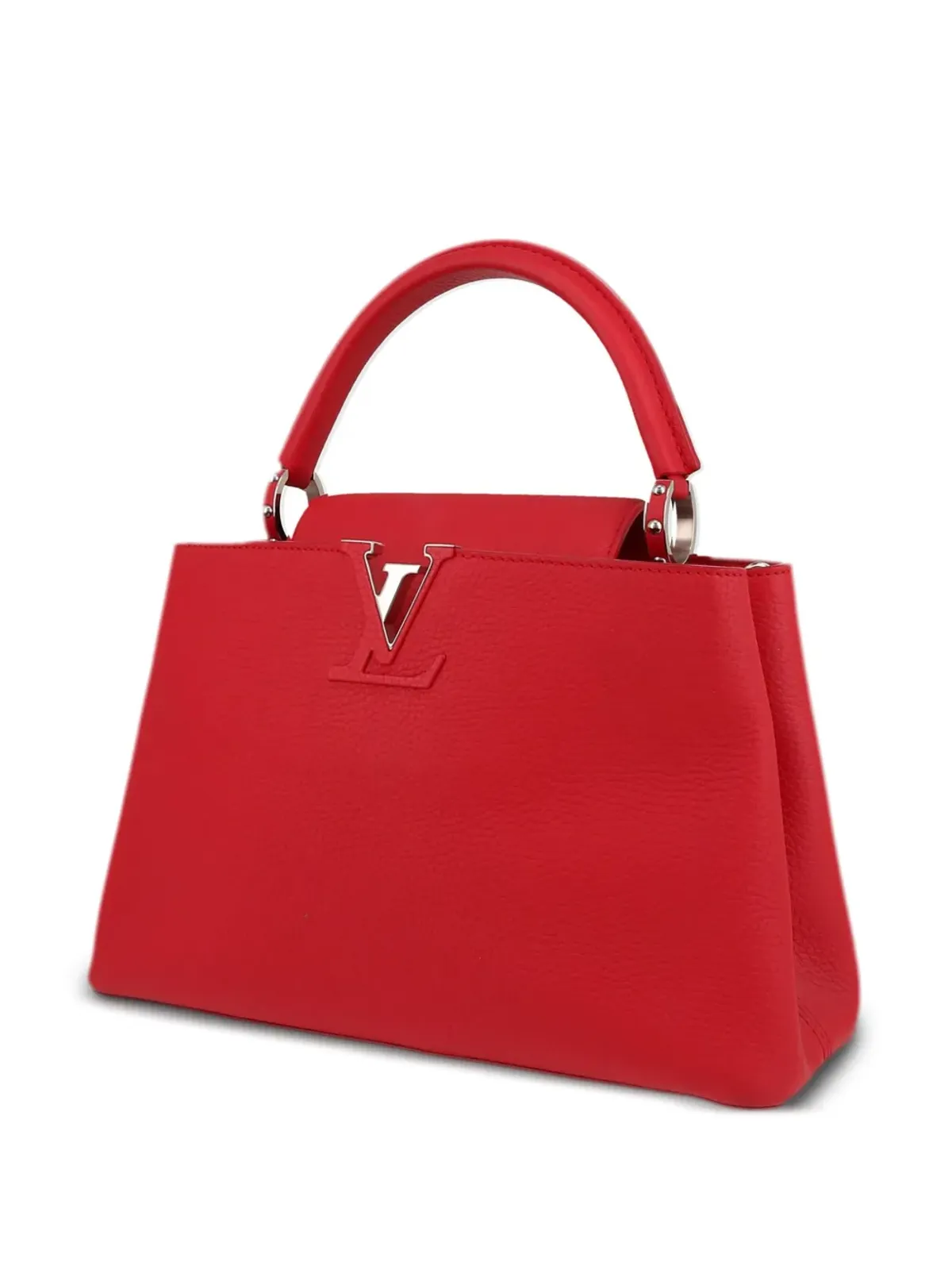 Louis Vuitton ビンテージ Capucines MM ツーウェイ バッグ - 赤 - 画像3
