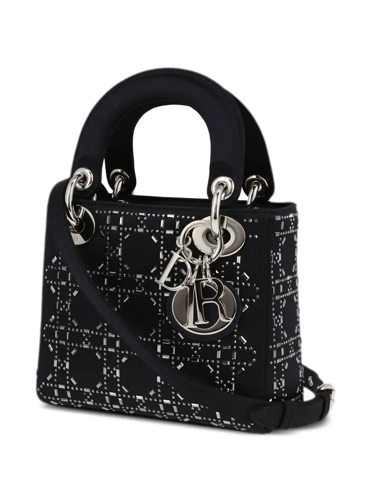 Christian Dior ビンテージ レディ ディオール ミニショルダーバッグ - ブラック - 画像5