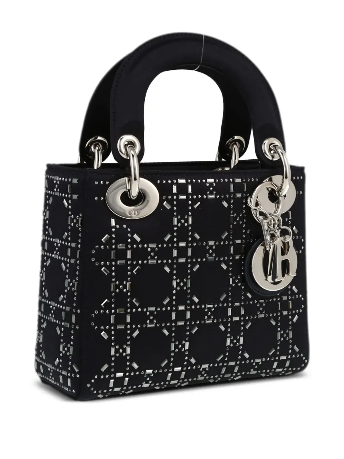 Christian Dior ビンテージ レディ ディオール ミニショルダーバッグ - ブラック - 画像4