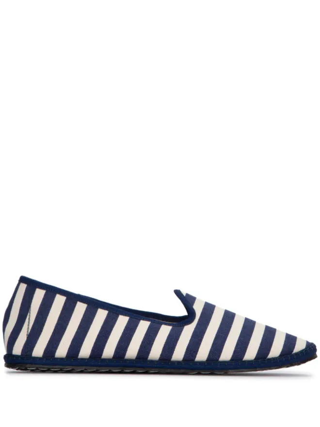 ViBi VENEZiA Vibi Venezia ストライプ柄ローファーの商品画像