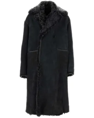 Dolce & Gabbana ダブルブレスト スエードコート - サムネイル1