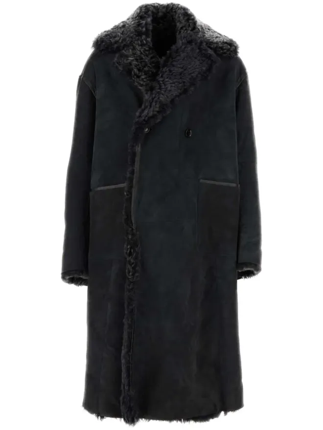 Dolce & Gabbana Dolce & Gabbana ダブルブレスト スエードコートの商品画像