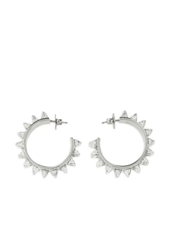 Amina Muaddi Amina Muaddi カルマ フープイヤリングの商品画像