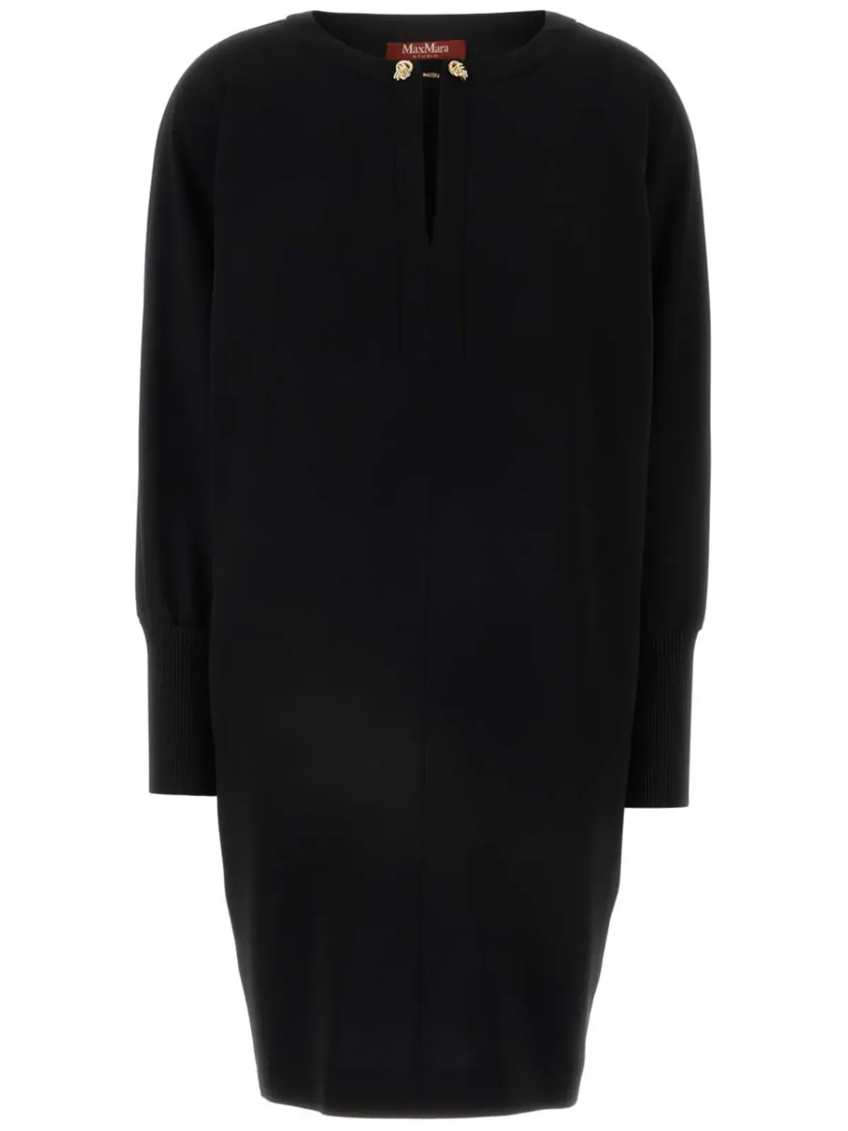 Max Mara アスティ ドレス ブラック - 画像1
