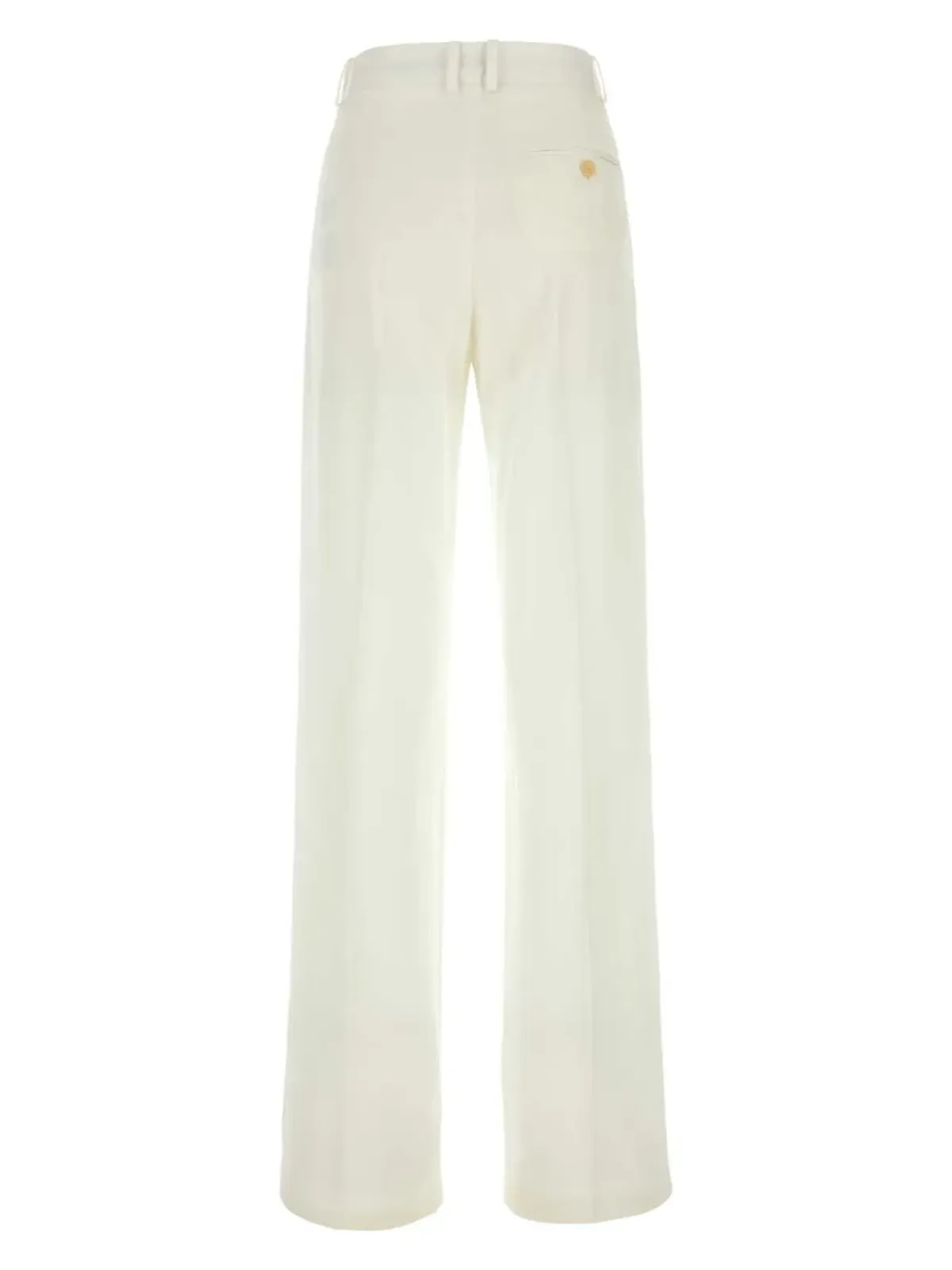 Stella McCartney ハイウエスト ワイドレッグ トラウザーズ - White - 画像2