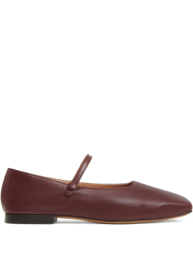 Mansur Gavriel Mansur Gavriel スクエアトゥ バレエシューズ - レッドの商品画像