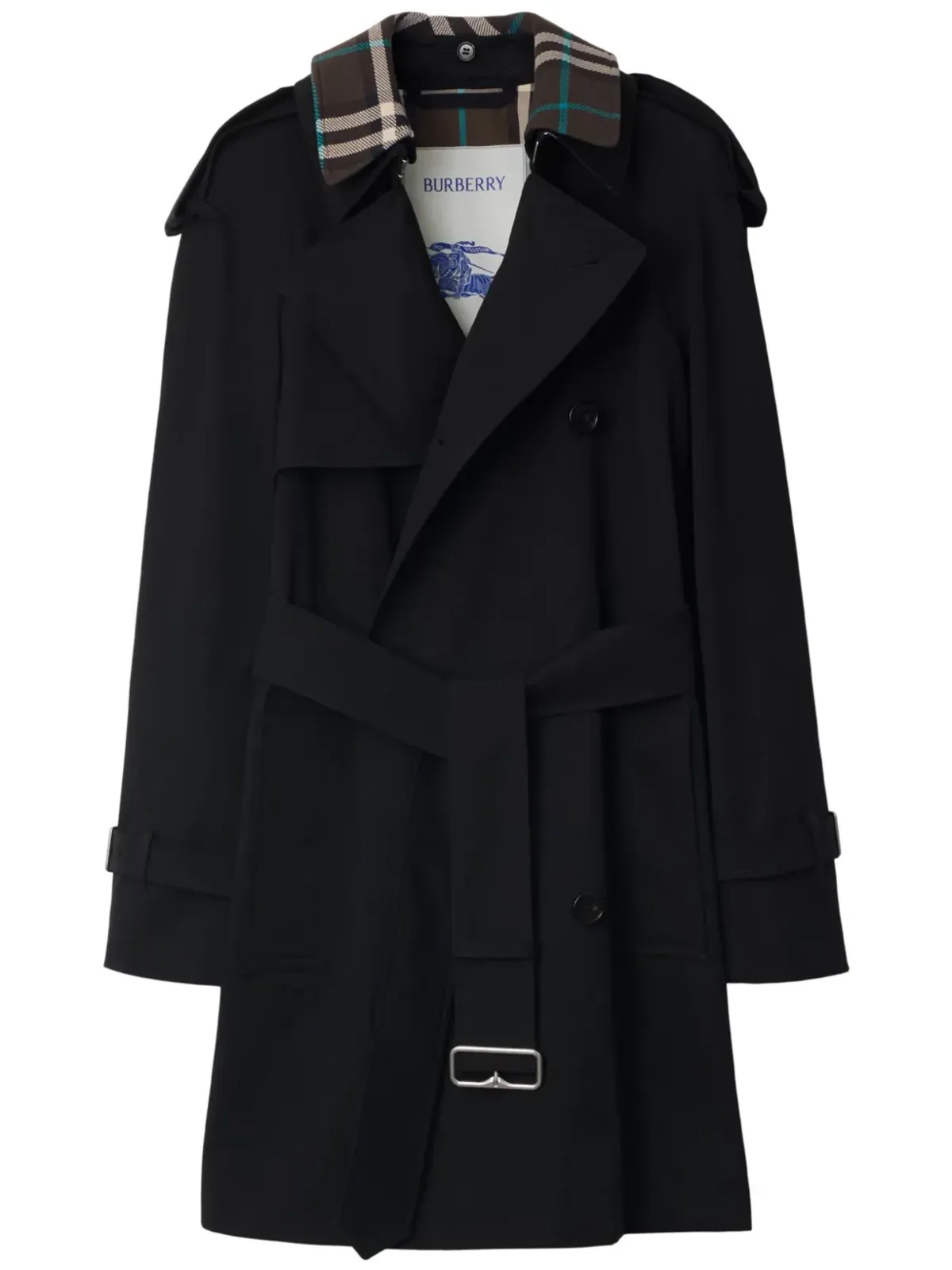 Burberry 取り外し可能な襟付きトレンチコート - 画像1
