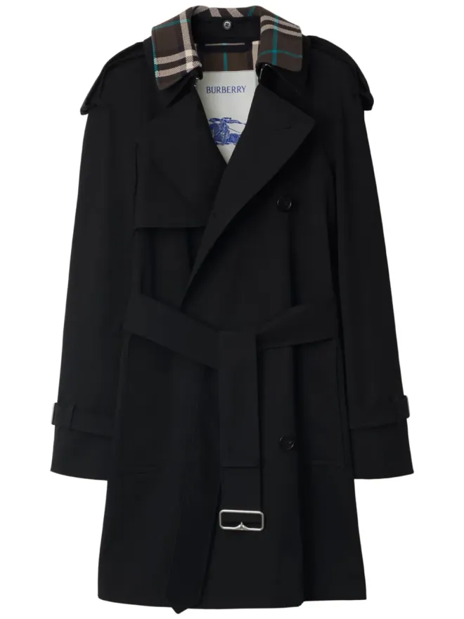 Burberry Burberry 取り外し可能な襟付きトレンチコートの商品画像