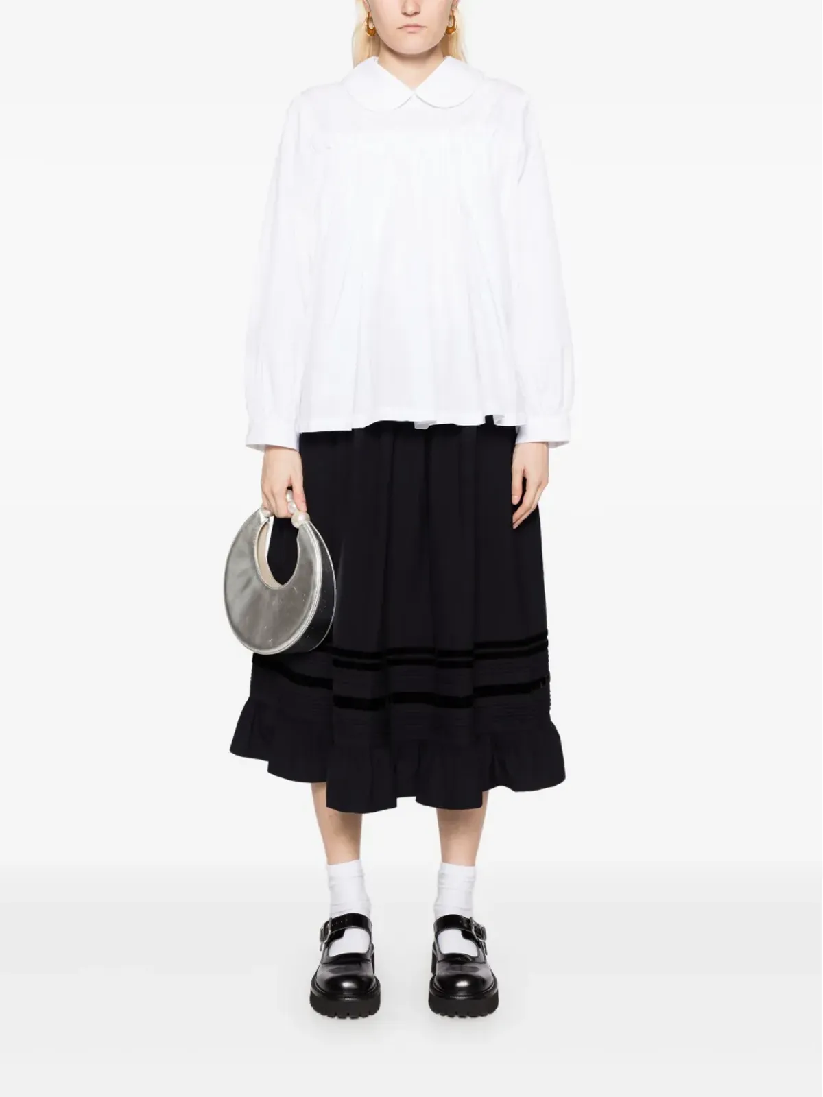 Comme Des Garçons Girl Aラインミディスカート - 画像2