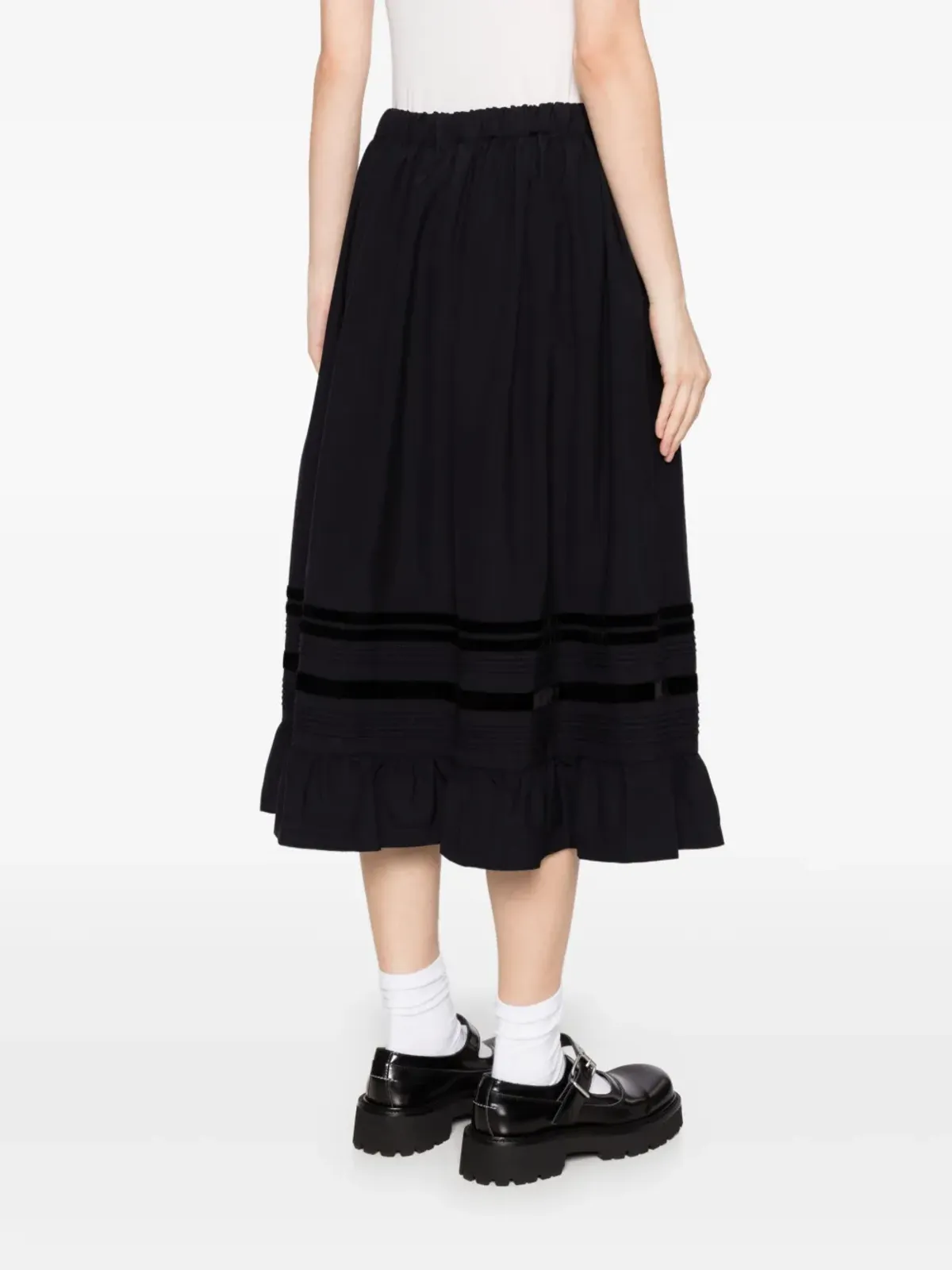Comme Des Garçons Girl Aラインミディスカート - 画像4
