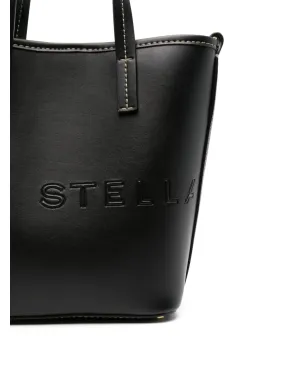 Stella McCartney ロゴ バケットバッグ - ブラック - サムネイル4