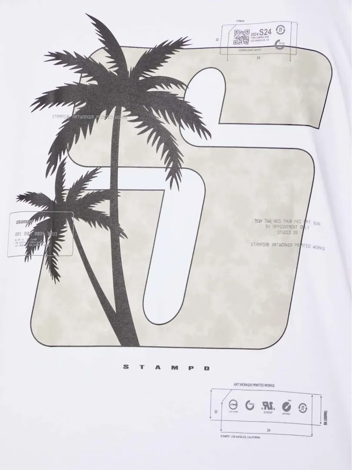 Stampd パームツリーグラフィック Tシャツ - 画像4