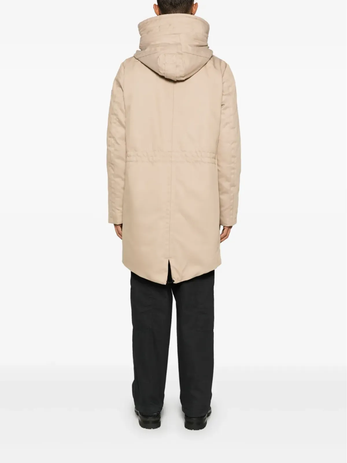 Peuterey ロゴパッチ パークコート - 画像4
