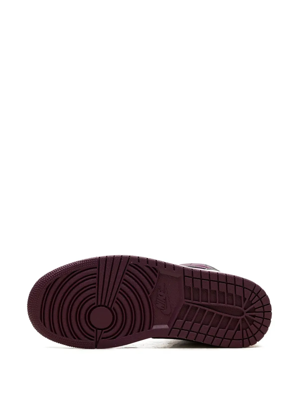 Jordan エアジョーダン1 ミッド SE パープル スニーカー - 画像4