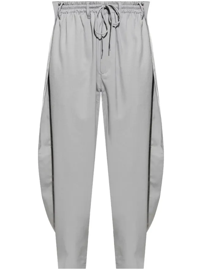 Y-3 Y-3 ストライプディテール トラックパンツ - グレーの商品画像