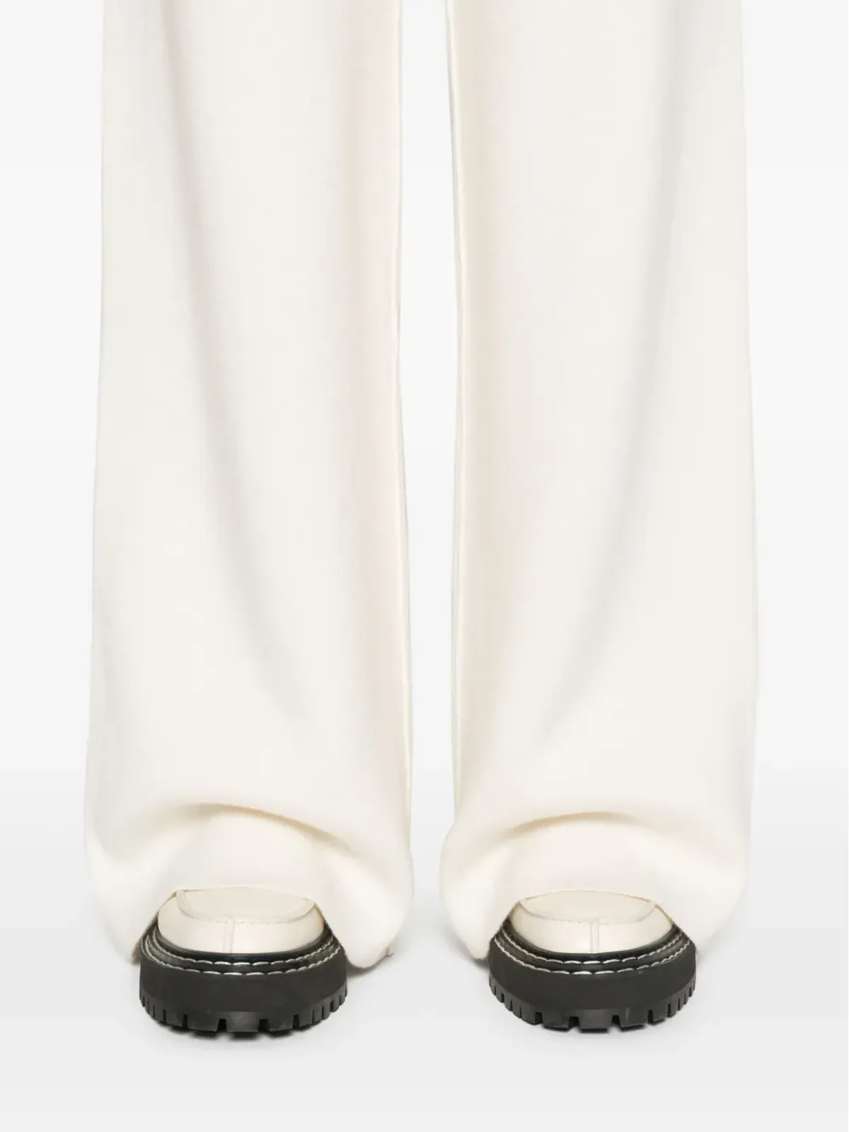 Iris Von Arnim Rivera Palazzo Pants - Neutrals - 画像5
