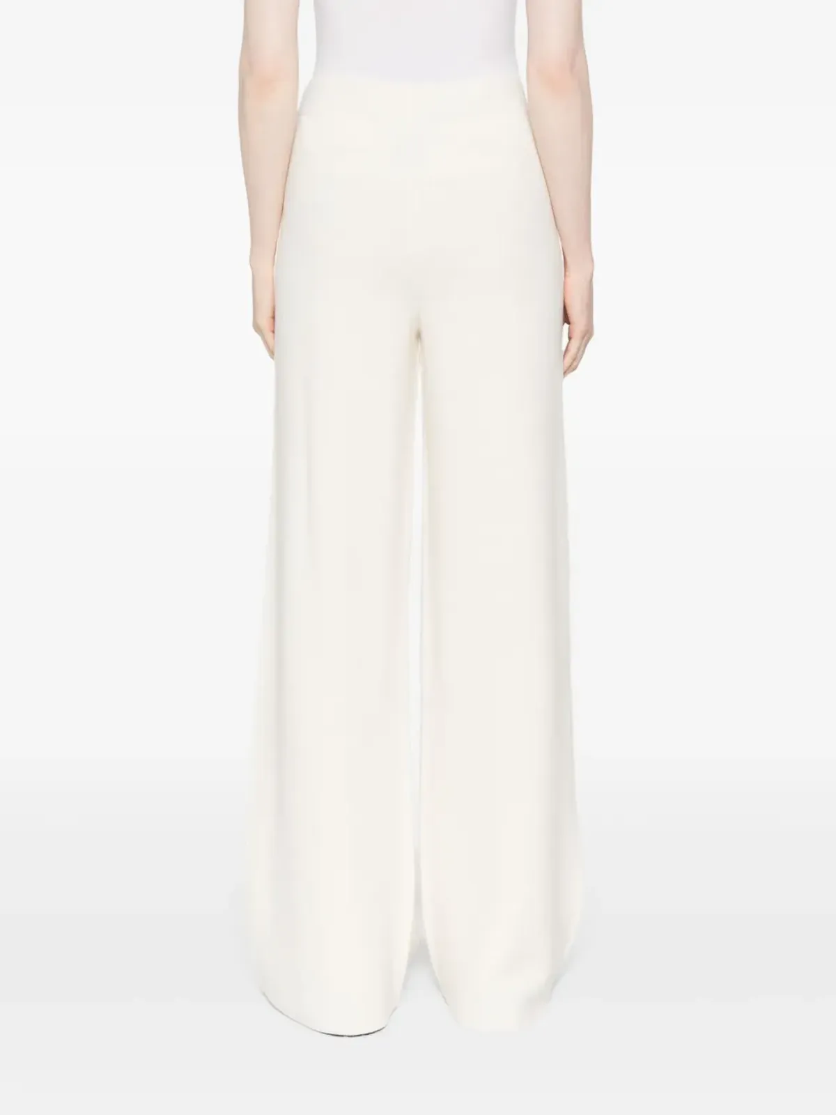 Iris Von Arnim Rivera Palazzo Pants - Neutrals - 画像4