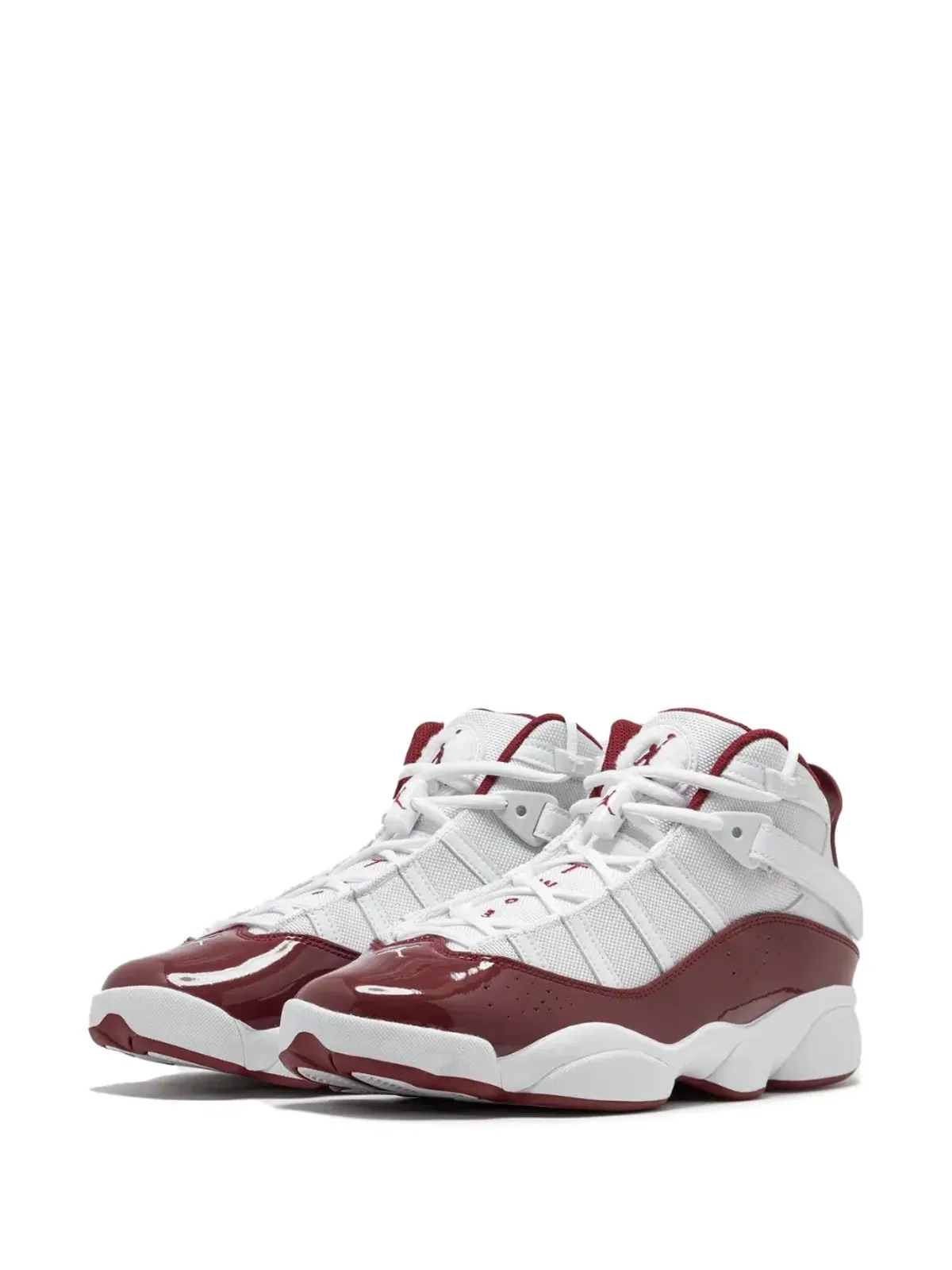 Jordan 6 Rings レッド/ホワイト スニーカー - 画像2