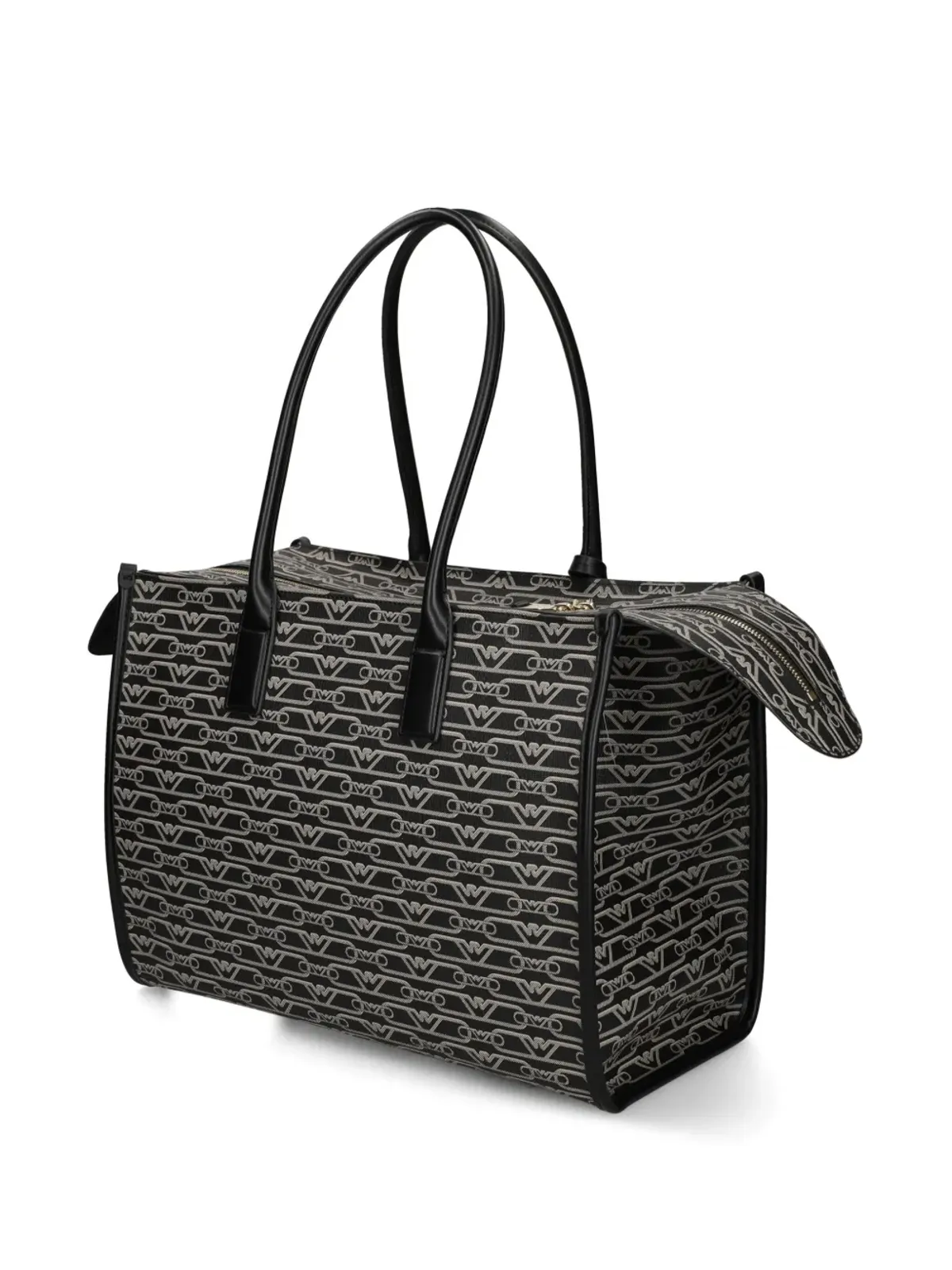 Emporio Armani ジャカードロゴモチーフ トートバッグ - 画像2