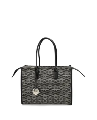 Emporio Armani ジャカードロゴモチーフ トートバッグ - サムネイル4