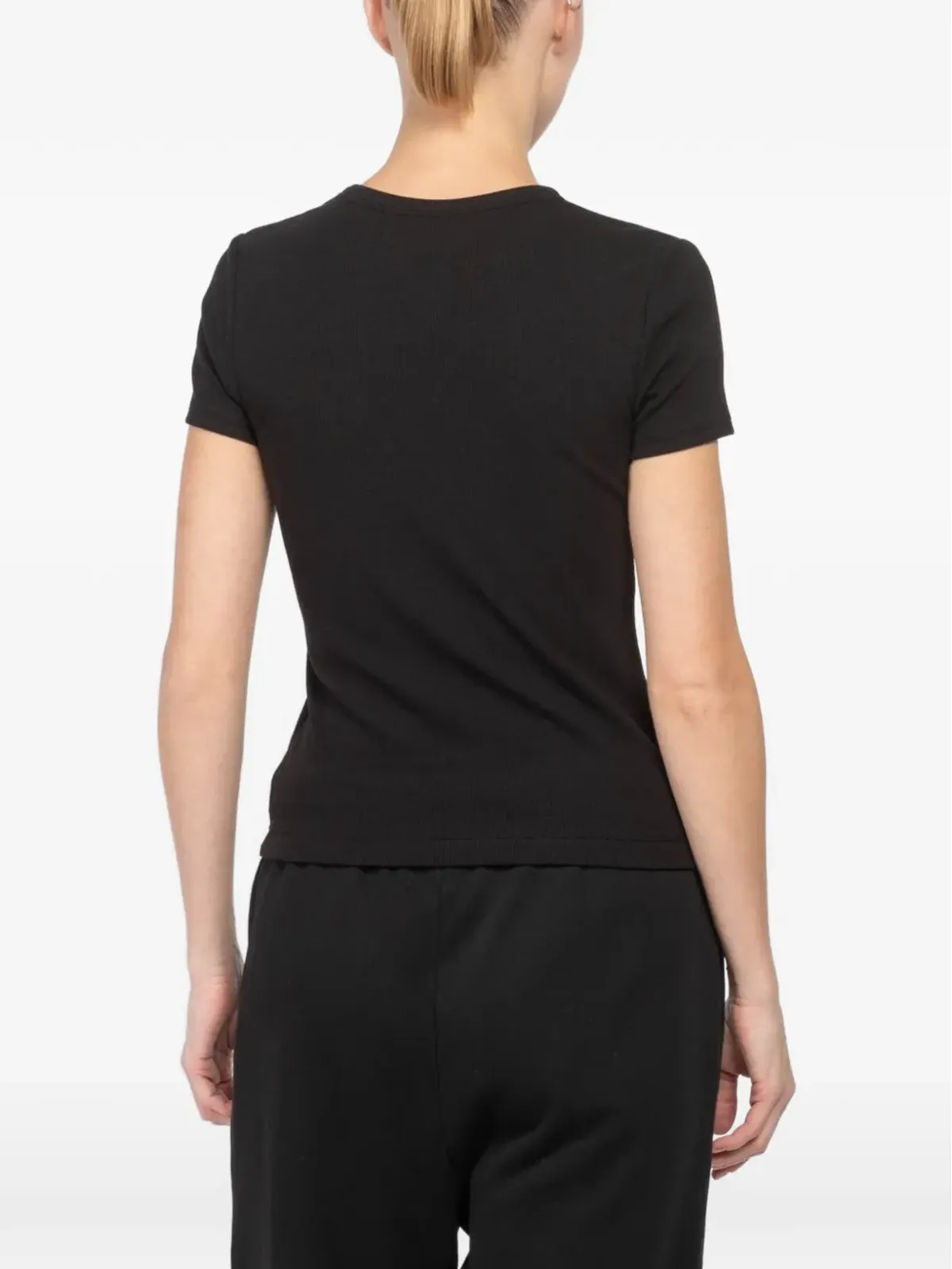 Velvet クルーネックリブニットTシャツ - 画像4