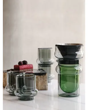 Tom Dixon Bump carafe and filter set - Grey - サムネイル5
