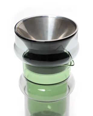 Tom Dixon Bump carafe and filter set - Grey - サムネイル2