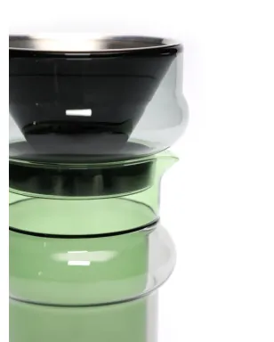 Tom Dixon Bump carafe and filter set - Grey - サムネイル4