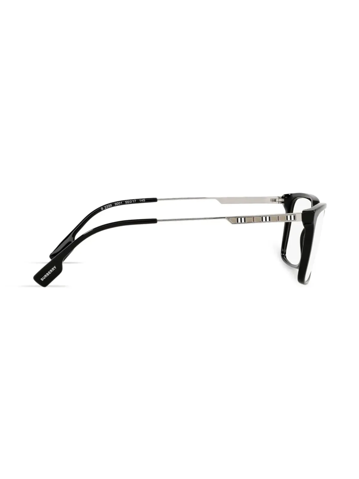 Burberry Eyewear HARRINGTON 矩形フレーム眼鏡 - 画像3