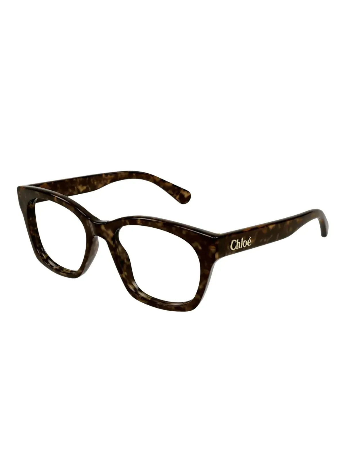 Chloé Eyewear CH0244O べっ甲調スクエアフレーム - 画像2