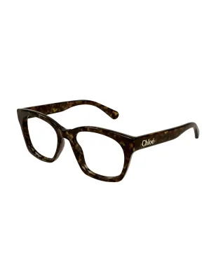 Chloé Eyewear CH0244O べっ甲調スクエアフレーム - サムネイル2