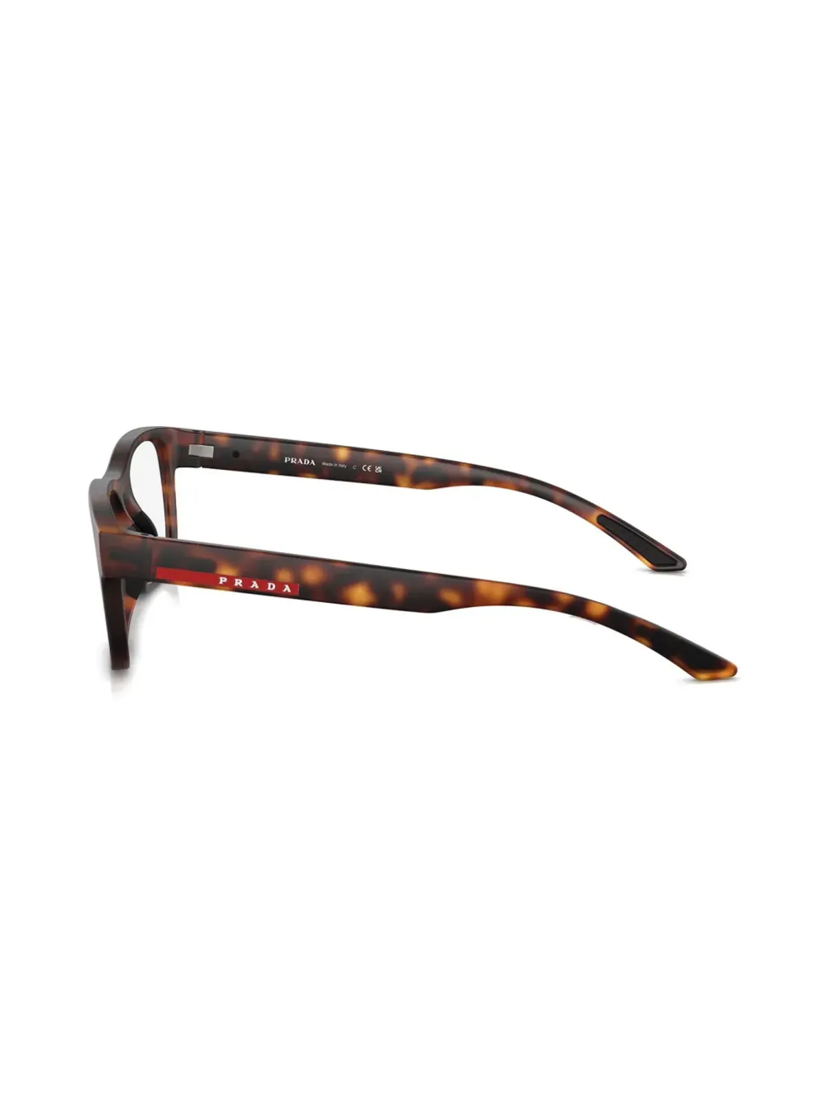 Prada Linea Rossa 長方形フレーム眼鏡 - 画像3