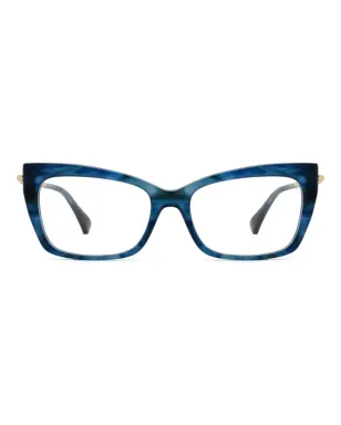 Max Mara Eyewear キャットアイグラス - ブルー - サムネイル1