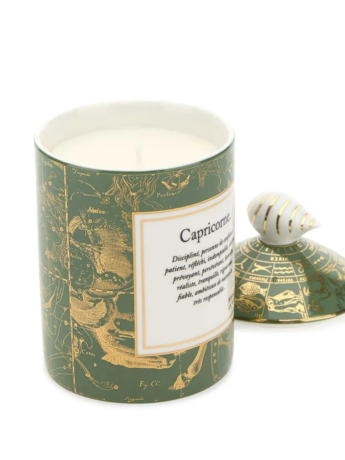 Maison La Bougie Capricorne 香り付きキャンドル グリーン - 画像2
