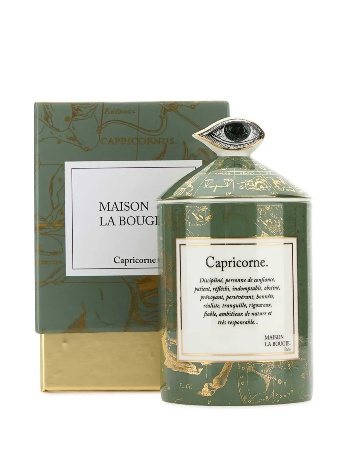Maison La Bougie Capricorne 香り付きキャンドル グリーン - 画像3