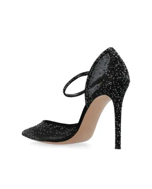 Gianvito Rossi クリスタル装飾パンプス ブラック - サムネイル5