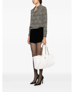 Saint Laurent Gloria トラベルバッグ - ホワイト - サムネイル2