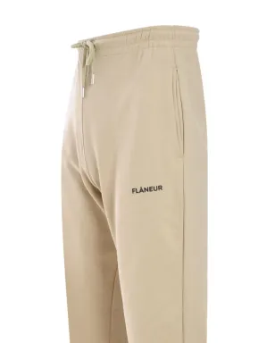 FLÂNEUR エッセンシャル ロゴプリント トラックパンツ - サムネイル4