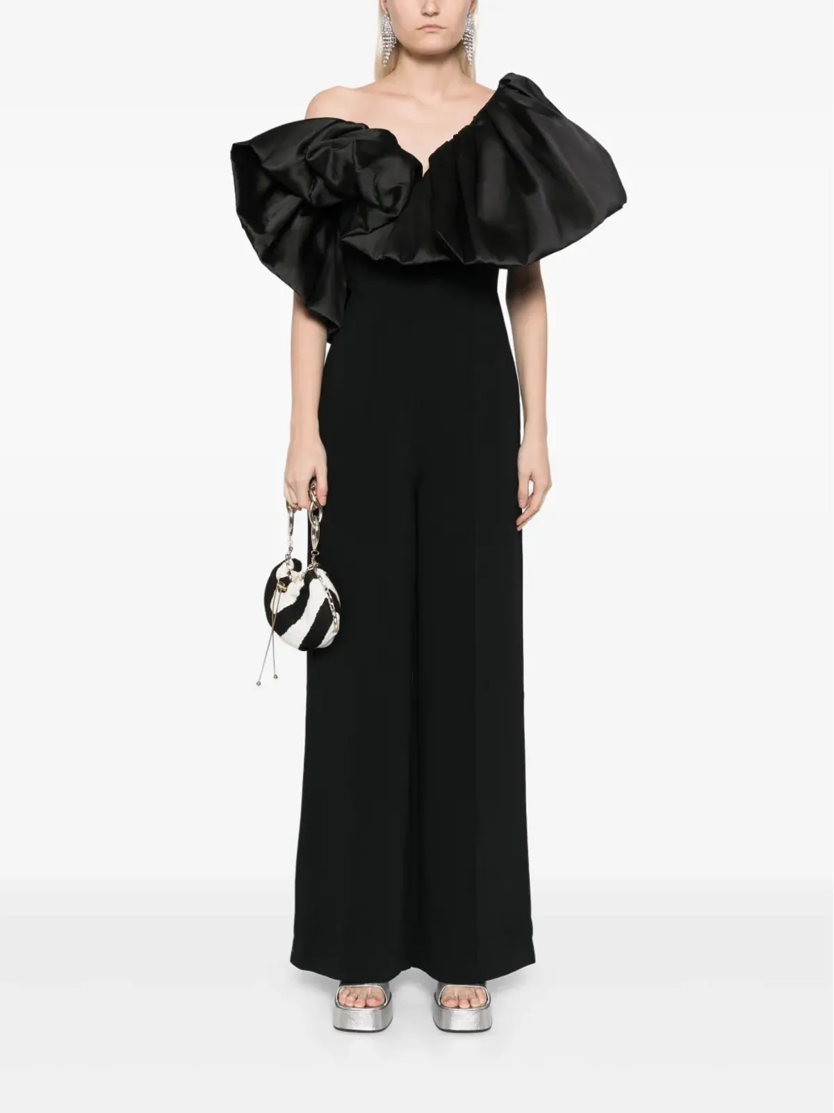 Solace London PERLA jumpsuit - Black - 画像2