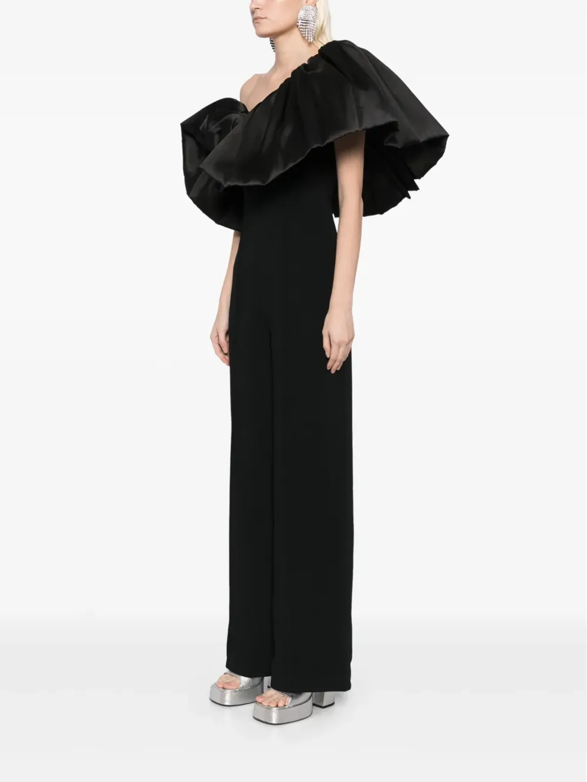 Solace London PERLA jumpsuit - Black - 画像3