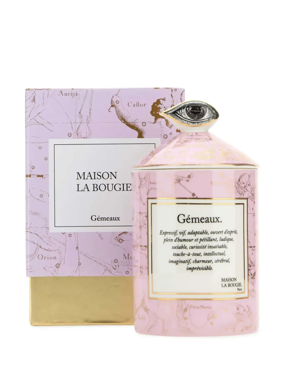 Maison La Bougie Gémeaux 香り付きキャンドル - ピンク - 画像3